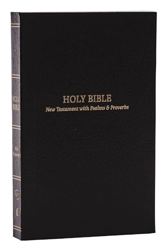 KJV Holy Bible: Pocket New Testament with Psalms and Proverbs, Black Softcover, Red Letter, Comfort Print: King James Version: KJV, New Testament With ... Proverbs, Black, Red Letter, Comfort Print KJV Holy Bible: Pocket New Testament with Psalms and Proverbs, Black Softcover, Red Letter, Comfort Print: King James Version: KJV, New Testament With ... Proverbs, Black, Red Letter, Comfort Print