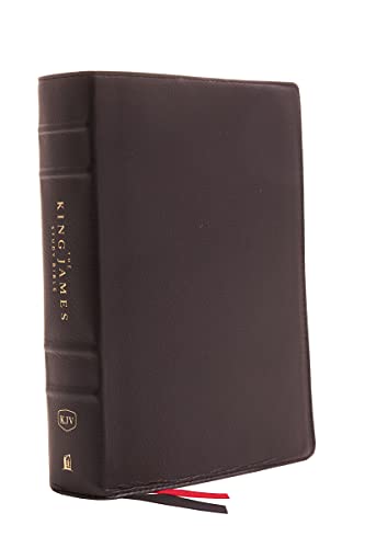 KJV, The King James Study Bible, Genuine Leather, Black, Red Letter, Full-Color Edition: Holy Bible, King James Version KJV, The King James Study Bible, Genuine Leather, Black, Red Letter, Full-Color Edition: Holy Bible, King James Version
