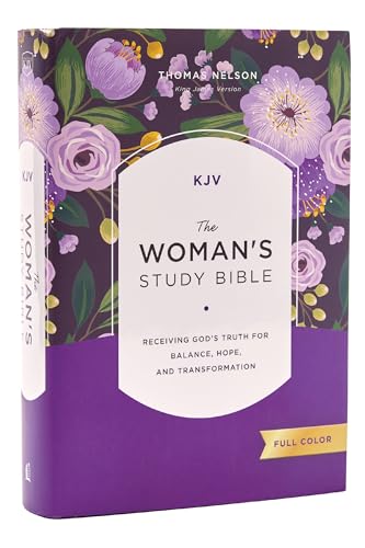 KJV, The Woman's Study Bible, Hardcover, Red Letter, Full-Color Edition, Comfort Print: Receiving God's Truth for Balance, Hope, and Transformation von Unknown