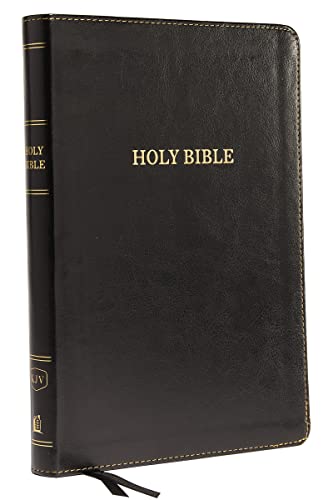 KJV Holy Bible: Large Print Thinline, Black Leathersoft, Red Letter, Comfort Print: King James Version von Thomas Nelson