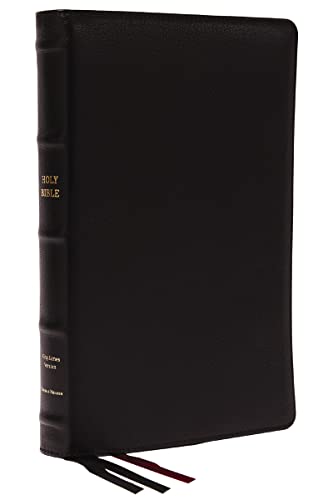 KJV Holy Bible: Large Print Thinline, Black Goatskin Leather, Premier Collection, Red Letter, Comfort Print (Thumb Indexed): King James Version: Holy Bible, King James Version KJV Holy Bible: Large Print Thinline, Black Goatskin Leather, Premier Collection, Red Letter, Comfort Print (Thumb Indexed): King James Version: Holy Bible, King James Version