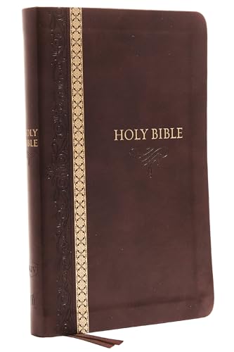 KJV Holy Bible: Thinline, Brown Leathersoft, Red Letter, Comfort Print (Thumb Indexed): King James Version: Holy Bible, King James Version KJV Holy Bible: Thinline, Brown Leathersoft, Red Letter, Comfort Print (Thumb Indexed): King James Version: Holy Bible, King James Version von Thomas Nelson