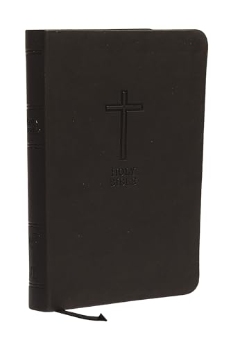 KJV Holy Bible: Value Compact Thinline, Black Leathersoft, Red Letter, Comfort Print: King James Version: Holy Bible, King James Version