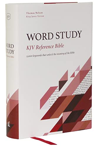 KJV, Word Study Reference Bible, Hardcover, Red Letter, Comfort Print: 2,000 Keywords that Unlock the Meaning of the Bible KJV, Word Study Reference Bible, Hardcover, Red Letter, Comfort Print: 2,000 Keywords that Unlock the Meaning of the Bible von Thomas Nelson