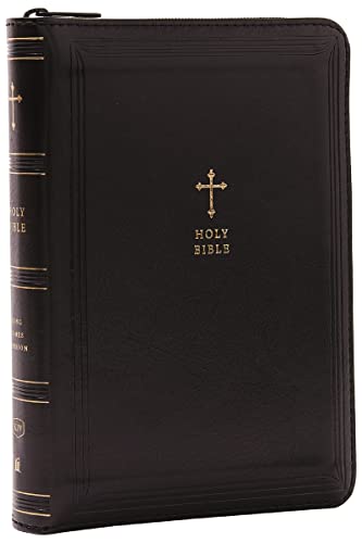 KJV Holy Bible: Compact with 43,000 Cross References, Black Leathersoft with zipper, Red Letter, Comfort Print: King James Version: Holy Bible, King James Version