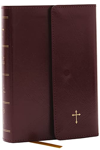 KJV Holy Bible: Compact with 43,000 Cross References, Burgundy Leatherflex with flap, Red Letter, Comfort Print: King James Version: Holy Bible, King James Version