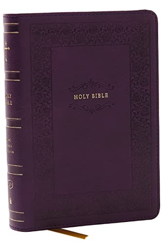 KJV Holy Bible: Compact with 43,000 Cross References, Purple Leathersoft, Red Letter, Comfort Print: King James Version: Holy Bible, King James Version KJV Holy Bible: Compact with 43,000 Cross References, Purple Leathersoft, Red Letter, Comfort Print: King James Version: Holy Bible, King James Version