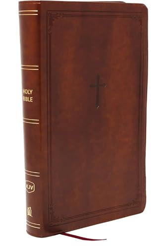 KJV Giant Print End-of-Verse Reference Bible, Brown Leathersoft, Red Letter, Comfort Print KJV Giant Print End-of-Verse Reference Bible, Brown Leathersoft, Red Letter, Comfort Print von Thomas Nelson