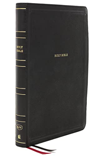 KJV Holy Bible: Giant Print Thinline Bible, Black Leathersoft, Red Letter, Comfort Print: King James Version KJV Holy Bible: Giant Print Thinline Bible, Black Leathersoft, Red Letter, Comfort Print: King James Version