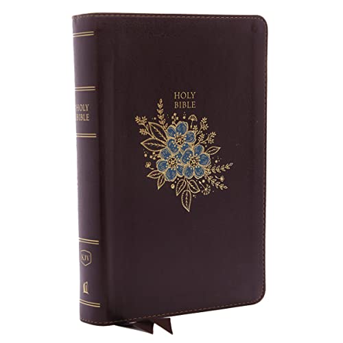 KJV Holy Bible: Personal Size Giant Print with 43,000 Cross References, Deluxe Burgundy Leathersoft, Red Letter, Comfort Print: King James Version