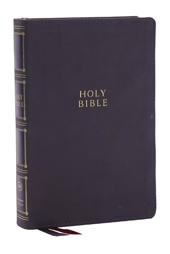 KJV Holy Bible: Compact Bible with 43,000 Center-Column Cross References, Gray Leathersoft, Red Letter, Comfort Print: King James Version: King James ... Leathersoft, Gray, Red Letter, Comfort Print von Thomas Nelson