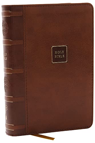 KJV Holy Bible: Compact with 43,000 Cross References, Brown Leathersoft, Red Letter, Comfort Print: King James Version: Holy Bible, King James Version