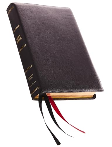KJV Holy Bible: Giant Print with 53,000 Cross References, Black Premium Goatskin Leather, Premier Collection, Comfort Print: King James Version KJV Holy Bible: Giant Print with 53,000 Cross References, Black Premium Goatskin Leather, Premier Collection, Comfort Print: King James Version