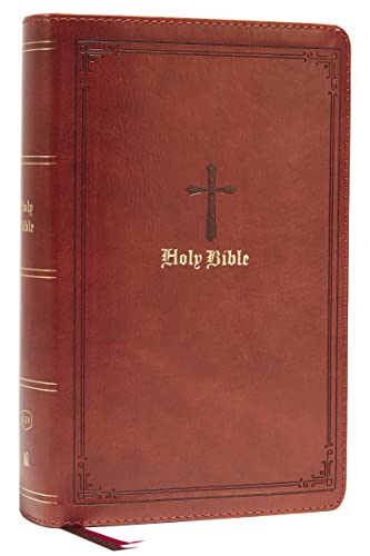 KJV Holy Bible: Large Print Single-Column with 43,000 End-of-Verse Cross References, Brown Leathersoft, Personal Size, Red Letter, Comfort Print: King James Version: Holy Bible, King James Version KJV Holy Bible: Large Print Single-Column with 43,000 End-of-Verse Cross References, Brown Leathersoft, Personal Size, Red Letter, Comfort Print: King James Version: Holy Bible, King James Version von HarperCollins Christian Pub.