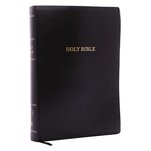KJV Holy Bible: Super Giant Print with 43,000 Cross References, Black Leather-look, Red Letter, Comfort Print: King James Version