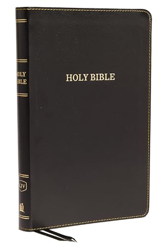 KJV Holy Bible: Thinline, Black Leathersoft, Red Letter, Comfort Print (Thumb Indexed): King James Version: Holy Bible, King James Version