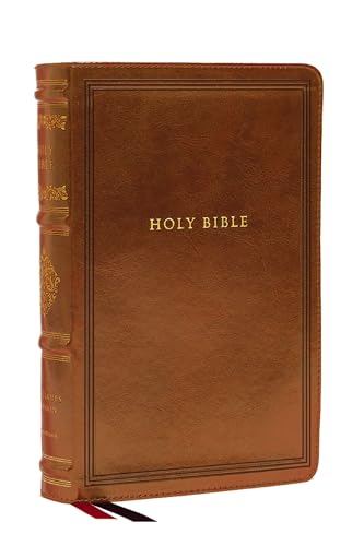KJV Large Print Reference Bible, Brown Leathersoft, Red Letter, Comfort Print (Sovereign Collection): Holy Bible, King James Version von Penguin