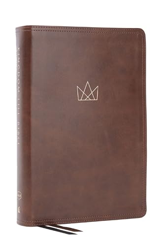 Kingdom Life Bible: Joining God's Mission to Save the World (NKJV, Brown Leathersoft, Red Letter, Comfort Print, Thumb Indexed): Kingdom Life Bible: ... Red Letter, Comfort Print, Thumb Indexed von Thomas Nelson