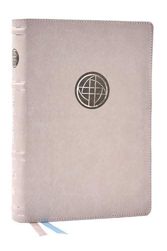 Life in Christ Bible: Discovering, Believing, and Rejoicing in Who God Says You Are (NKJV, Cream Leathersoft, Red Letter, Comfort Print)