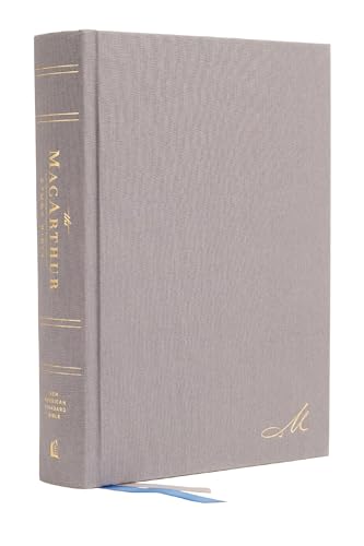 NASB, MacArthur Study Bible, 2nd Edition, Hardcover, Gray, Comfort Print: Unleashing God's Truth One Verse at a Time NASB, MacArthur Study Bible, 2nd Edition, Hardcover, Gray, Comfort Print: Unleashing God's Truth One Verse at a Time