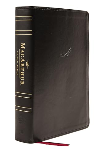 NASB, MacArthur Study Bible, 2nd Edition, Leathersoft, Black, Thumb Indexed, Comfort Print: Unleashing God's Truth One Verse at a Time NASB, MacArthur Study Bible, 2nd Edition, Leathersoft, Black, Thumb Indexed, Comfort Print: Unleashing God's Truth One Verse at a Time