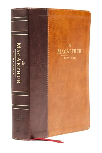 NASB, MacArthur Study Bible, 2nd Edition, Leathersoft, Brown, Comfort Print: Unleashing God's Truth One Verse at a Time NASB, MacArthur Study Bible, 2nd Edition, Leathersoft, Brown, Comfort Print: Unleashing God's Truth One Verse at a Time