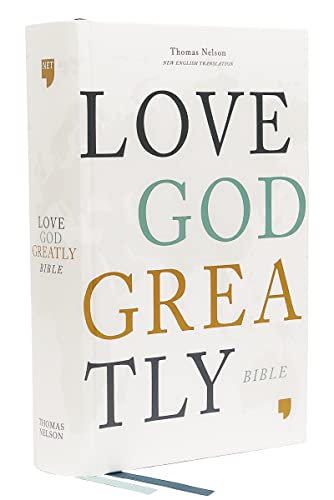 Love God Greatly Bible: A SOAP Method Study Bible for Women (NET, Hardcover, Comfort Print) Love God Greatly Bible: A SOAP Method Study Bible for Women (NET, Hardcover, Comfort Print)