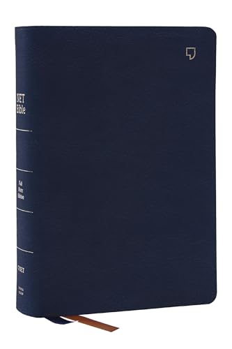 NET Bible, Full Notes Edition (NET, Blue Leathersoft, Comfort Print, Thumb Indexed): Holy Bible von Thomas Nelson