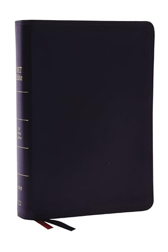 NET Bible, Full-notes Edition, Leathersoft, Black, Comfort Print: Holy Bible NET Bible, Full-notes Edition, Leathersoft, Black, Comfort Print: Holy Bible