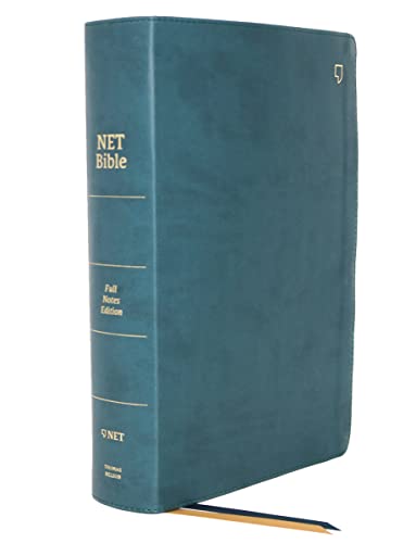 NET Bible, Full-notes Edition, Leathersoft, Teal, Thumb Indexed, Comfort Print: Holy Bible NET Bible, Full-notes Edition, Leathersoft, Teal, Thumb Indexed, Comfort Print: Holy Bible