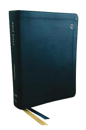 NET Bible, Journal Edition, Leathersoft, Teal, Comfort Print: Holy Bible von Thomas Nelson