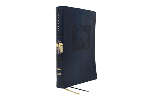 NET Bible, Thinline Art Edition, Large Print, Leathersoft, Blue, Comfort Print: Holy Bible NET Bible, Thinline Art Edition, Large Print, Leathersoft, Blue, Comfort Print: Holy Bible