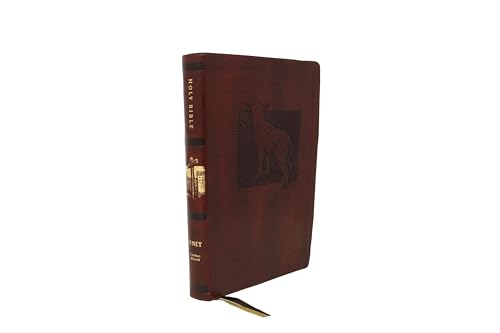 NET Bible, Thinline Art Edition, Large Print, Leathersoft, Brown, Comfort Print: Holy Bible von Thomas Nelson