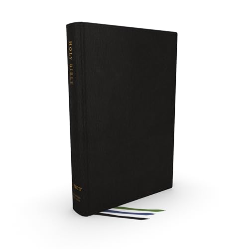 NET Bible, Thinline Large Print, Genuine Leather, Black, Comfort Print: Holy Bible NET Bible, Thinline Large Print, Genuine Leather, Black, Comfort Print: Holy Bible
