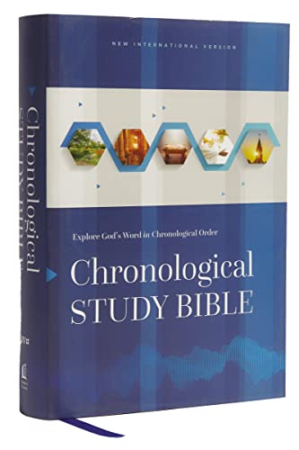 NIV, Chronological Study Bible, Hardcover, Comfort Print: Holy Bible, New International Version NIV, Chronological Study Bible, Hardcover, Comfort Print: Holy Bible, New International Version