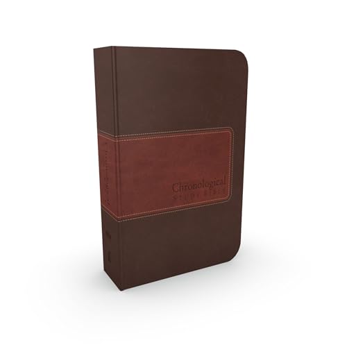 NIV, Chronological Study Bible, Leathersoft, Brown: Holy Bible, New International Version von HarperCollins Christian Pub.
