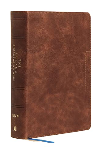 NIV, Lucado Encouraging Word Bible, Leathersoft, Brown, Comfort Print: Holy Bible, New International Version NIV, Lucado Encouraging Word Bible, Leathersoft, Brown, Comfort Print: Holy Bible, New International Version