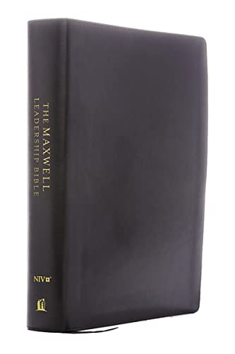 NIV, Maxwell Leadership Bible, 3rd Edition, Premium Bonded Leather, Burgundy, Comfort Print: Holy Bible, New International Version NIV, Maxwell Leadership Bible, 3rd Edition, Premium Bonded Leather, Burgundy, Comfort Print: Holy Bible, New International Version
