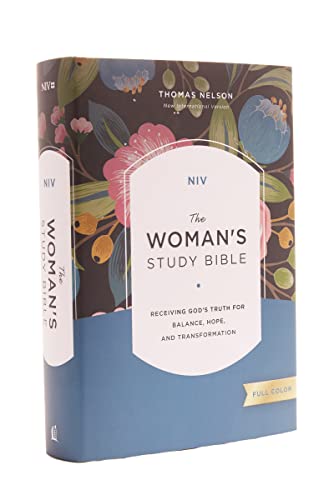 NIV, The Woman's Study Bible, Hardcover, Full-Color, Red Letter: Receiving God's Truth for Balance, Hope, and Transformation NIV, The Woman's Study Bible, Hardcover, Full-Color, Red Letter: Receiving God's Truth for Balance, Hope, and Transformation