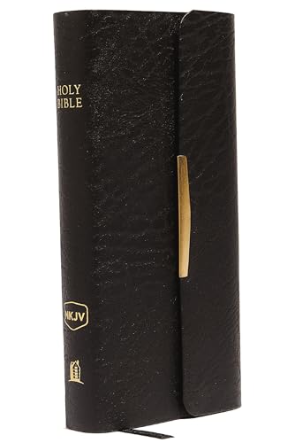 NKJV, Checkbook Bible, Compact, Bonded Leather, Black, Wallet Style, Red Letter: Holy Bible, New King James Version NKJV, Checkbook Bible, Compact, Bonded Leather, Black, Wallet Style, Red Letter: Holy Bible, New King James Version von HarperCollins