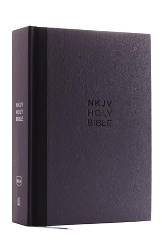 NKJV, Compact Single-Column Reference Bible, Hardcover, Gray, Comfort Print: Holy Bible, New King James Version NKJV, Compact Single-Column Reference Bible, Hardcover, Gray, Comfort Print: Holy Bible, New King James Version