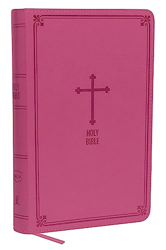 NKJV, Deluxe Gift Bible, Leathersoft, Pink, Red Letter, Comfort Print: Holy Bible, New King James Version NKJV, Deluxe Gift Bible, Leathersoft, Pink, Red Letter, Comfort Print: Holy Bible, New King James Version