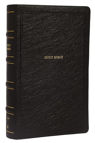 NKJV, End-of-Verse Reference Bible, Personal Size Large Print, Leathersoft, Black, Red Letter, Comfort Print: Holy Bible, New King James Version von Thomas Nelson