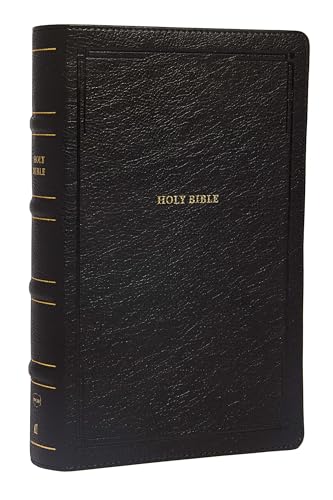 NKJV, End-of-Verse Reference Bible, Personal Size Large Print, Leathersoft, Black, Red Letter, Comfort Print: Holy Bible, New King James Version von Thomas Nelson