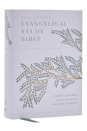 Evangelical Study Bible: Christ-centered. Faith-building. Mission-focused. (NKJV, Hardcover, Red Letter, Large Comfort Print) von Thomas Nelson