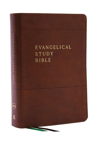Evangelical Study Bible: Christ-centered. Faith-building. Mission-focused. (NKJV, Brown Leathersoft, Red Letter, Large Comfort Print) Evangelical Study Bible: Christ-centered. Faith-building. Mission-focused. (NKJV, Brown Leathersoft, Red Letter, Large Comfort Print)