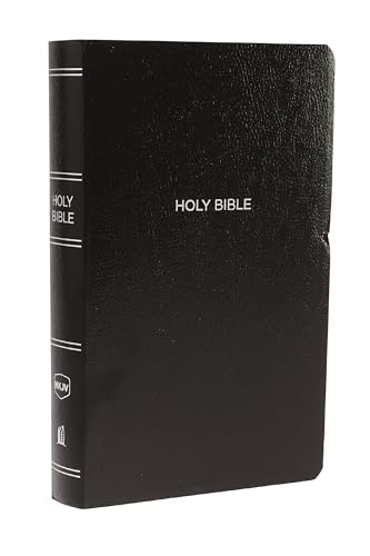 NKJV, Gift and Award Bible, Leather-Look, Black, Red Letter, Comfort Print: Holy Bible, New King James Version