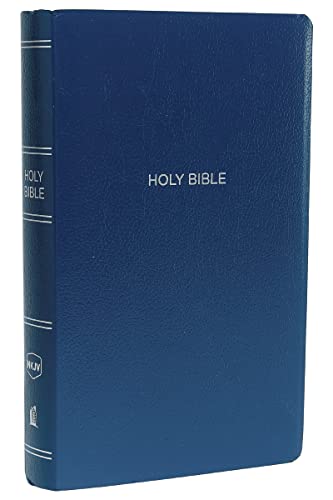 NKJV, Gift and Award Bible, Leather-Look, Blue, Red Letter, Comfort Print: Holy Bible, New King James Version von HarperCollins