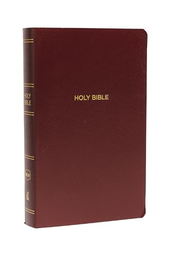 NKJV, Gift and Award Bible, Leather-Look, Burgundy, Red Letter, Comfort Print: Holy Bible, New King James Version