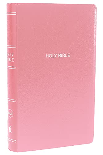 NKJV, Gift and Award Bible, Leather-Look, Pink, Red Letter, Comfort Print: Holy Bible, New King James Version